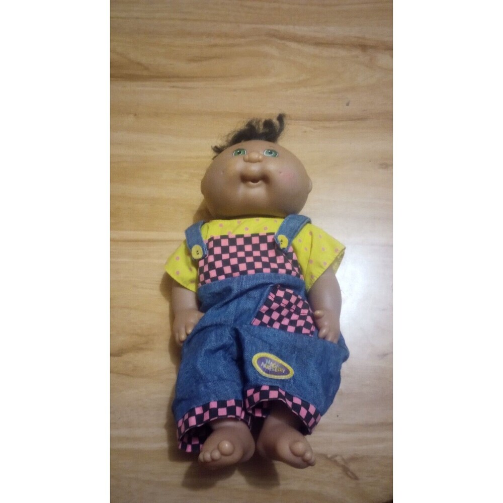 Vintage Cabbage Patch Kid Mattel 1982 Doll Brown Hair Green Eyes First Edition - Picture 6 of 6